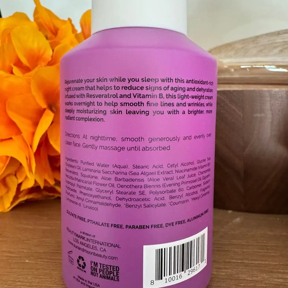 Sun + Moon Wine Not Repair and Reverse Restorative Night Cream